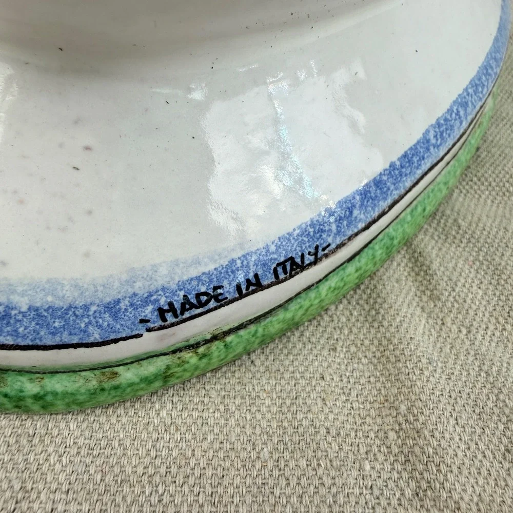 Monumental Vintage Italian Majolica 20